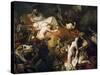 The Death of Sardanapalus-Eugene Delacroix-Stretched Canvas