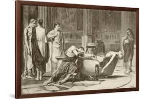 The Death of Seneca-null-Framed Giclee Print