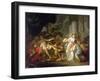 The Death of Seneca-Jacques Louis David-Framed Giclee Print