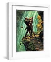 The Death of Sherlock Holmes-null-Framed Giclee Print