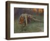 The Death of Siegfried-Hermann Hendrich-Framed Giclee Print