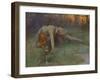 The Death of Siegfried-Hermann Hendrich-Framed Giclee Print