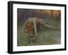 The Death of Siegfried-Hermann Hendrich-Framed Giclee Print