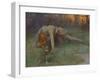 The Death of Siegfried-Hermann Hendrich-Framed Giclee Print