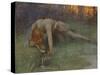 The Death of Siegfried-Hermann Hendrich-Stretched Canvas