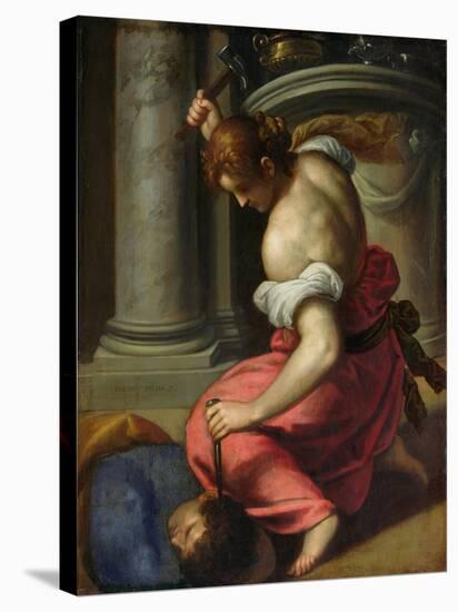 The Death of Sisera-Palma Il Giovane-Stretched Canvas