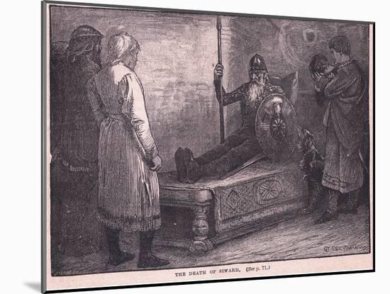 The Death of Siward Ad 1057-Edward Frederick Brewtnall-Mounted Giclee Print