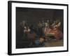 The Death of Socrates, 1787-Jean Francois Pierre Peyron-Framed Giclee Print