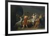 The Death of Socrates-Jacques-Louis David-Framed Giclee Print