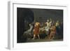 The Death of Socrates-Jacques-Louis David-Framed Premium Giclee Print