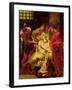 The Death of Socrates-Gaetano Previati-Framed Giclee Print