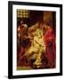 The Death of Socrates-Gaetano Previati-Framed Giclee Print