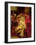 The Death of Socrates-Gaetano Previati-Framed Giclee Print