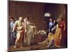 The Death of Socrates-Charles Alphonse Dufresnoy-Mounted Art Print