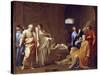 The Death of Socrates-Charles Alphonse Dufresnoy-Stretched Canvas