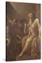 The Death of Socrates-Salvator Rosa-Stretched Canvas