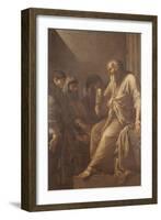 The Death of Socrates-Salvator Rosa-Framed Giclee Print