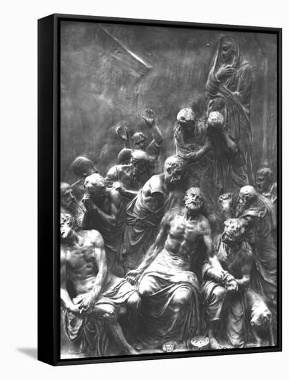 The Death of Socrates-Arnold Or Artus The Elder Quellin I-Framed Stretched Canvas