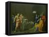 The Death of Socrates-Charles Alphonse Dufresnoy-Framed Stretched Canvas
