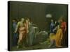 The Death of Socrates-Charles Alphonse Dufresnoy-Stretched Canvas
