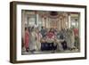 The Death of St. Francis, Scene from a Cycle of the Life of St. Francis of Assisi, 1486-Domenico Ghirlandaio-Framed Giclee Print