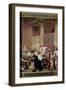 The Death of St. Genevieve-Jean Paul Laurens-Framed Giclee Print