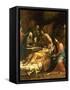 The Death of St. Joseph, C.1712-Giuseppe Maria Crespi-Framed Stretched Canvas