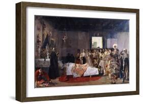 The Death of the Bullfighter; La Muerte Del Torero-Jose Villegas Cordero-Framed Giclee Print