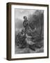 'The Death of the Earl of Warwick (King Henry VI)', c1870-T Brown-Framed Giclee Print