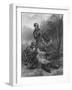 'The Death of the Earl of Warwick (King Henry VI)', c1870-T Brown-Framed Giclee Print
