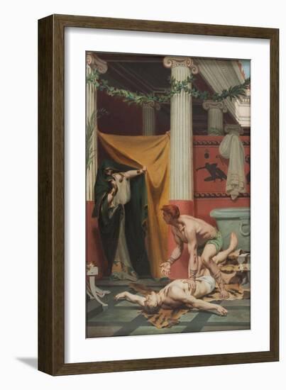 The Death of the Emperor Commodus-Fernand Pelez-Framed Giclee Print