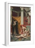 The Death of the Emperor Commodus-Fernand Pelez-Framed Giclee Print