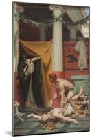 The Death of the Emperor Commodus-Fernand Pelez-Mounted Giclee Print