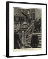 The Death of the German Emperor-null-Framed Giclee Print