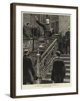 The Death of the German Emperor-null-Framed Giclee Print