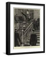 The Death of the German Emperor-null-Framed Giclee Print