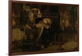 The Death of the Pharaohs Firstborn Son, 1872-Sir Lawrence Alma-Tadema-Framed Giclee Print