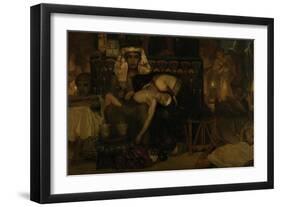 The Death of the Pharaohs Firstborn Son, 1872-Sir Lawrence Alma-Tadema-Framed Giclee Print