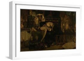 The Death of the Pharaohs Firstborn Son, 1872-Sir Lawrence Alma-Tadema-Framed Giclee Print