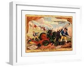 The Death of the Property Tax! or 37 Mortal Wounds for Ministers and the Inquisitoral Commissioners-null-Framed Giclee Print