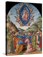 The Death of the Virgin, 1485-Bartolomeo Vivarini-Stretched Canvas