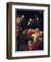 The Death of the Virgin, 1605-06-Caravaggio-Framed Giclee Print