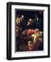 The Death of the Virgin, 1605-06-Caravaggio-Framed Giclee Print