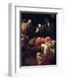 The Death of the Virgin, 1605-06-Caravaggio-Framed Giclee Print