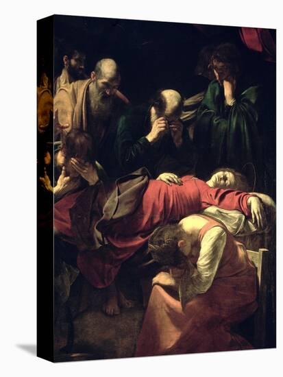 The Death of the Virgin, 1605-06-Caravaggio-Stretched Canvas
