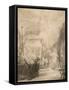 The Death of the Virgin-Rembrandt van Rijn-Framed Stretched Canvas