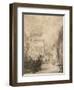 The Death of the Virgin-Rembrandt van Rijn-Framed Giclee Print