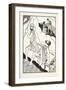 The Death of Troilus, 1927-Eric Gill-Framed Giclee Print