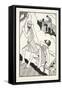 The Death of Troilus, 1927-Eric Gill-Framed Stretched Canvas