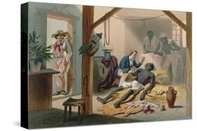 The Death of Uncle Tom-Adolphe Jean-baptiste Bayot-Stretched Canvas